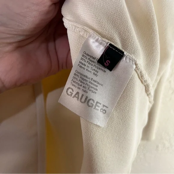 Gauge81 Cream Mini Dress - Picture 15 of 15